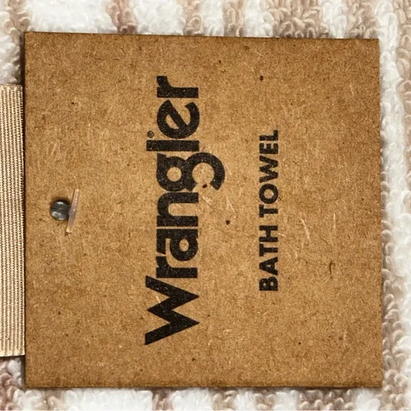 Wrangler Brown Bath Towel - Picture 2 of 2